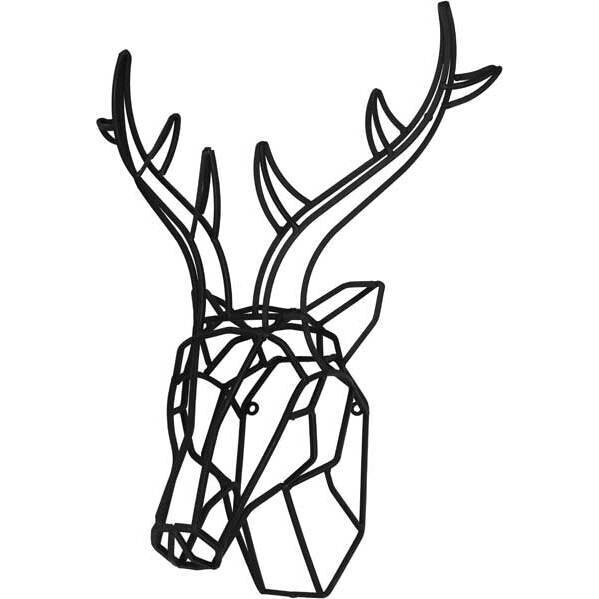 Wall Decor Reindeer Line