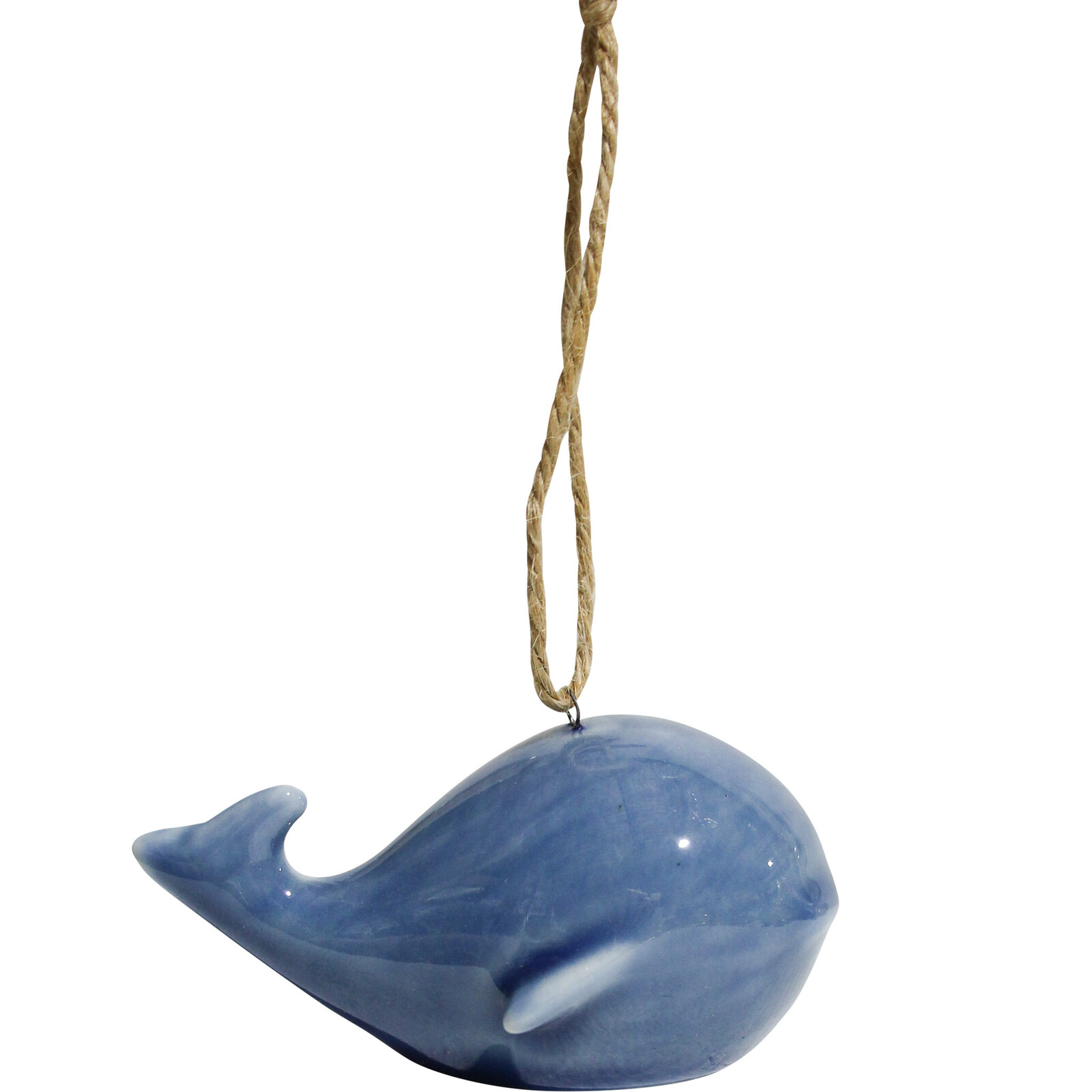 Hanging Whale Blue