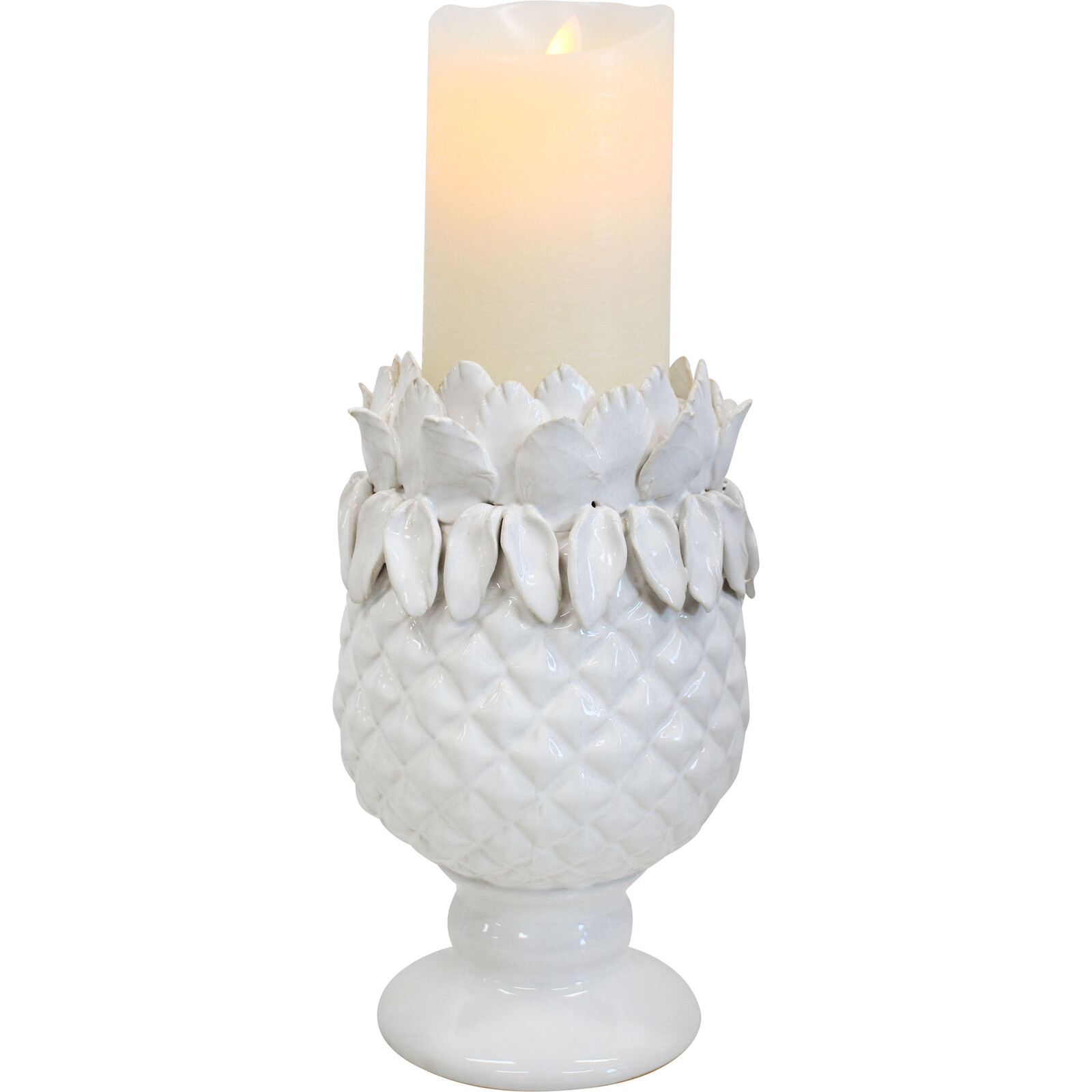 Pineapple Pedestal Candle Holder