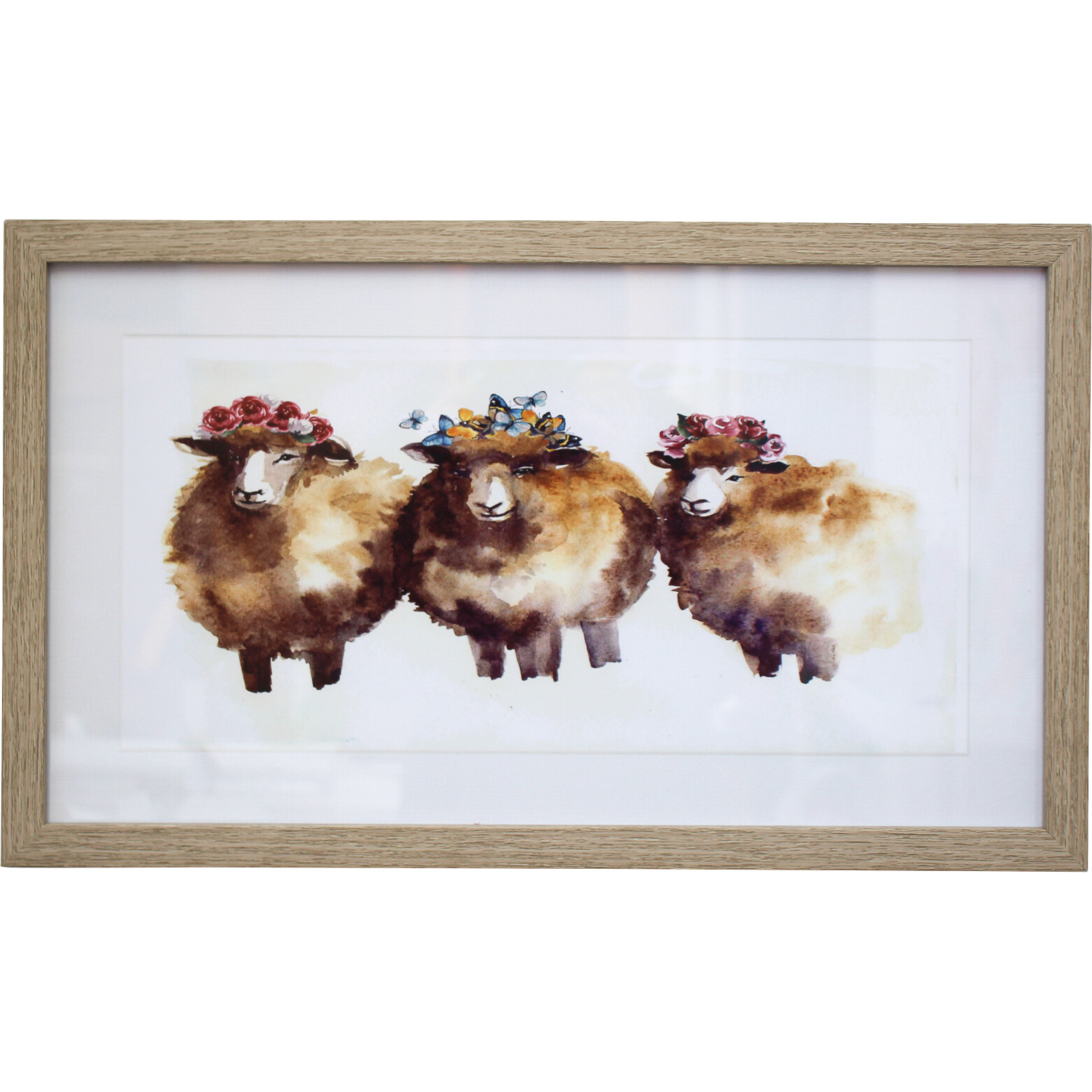 Framed Print Flower Girls