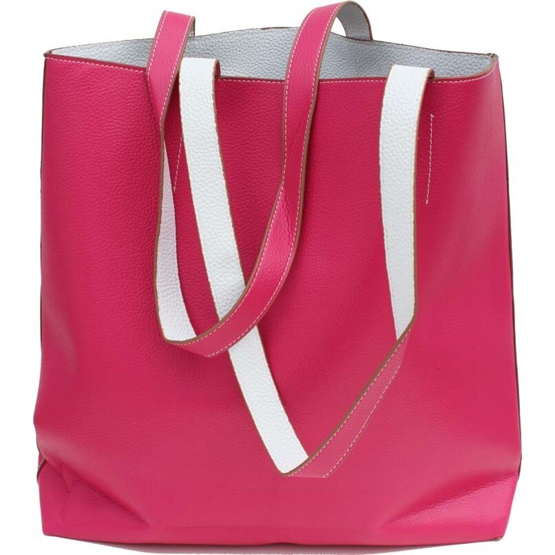 Travel Tote - PinkWhite