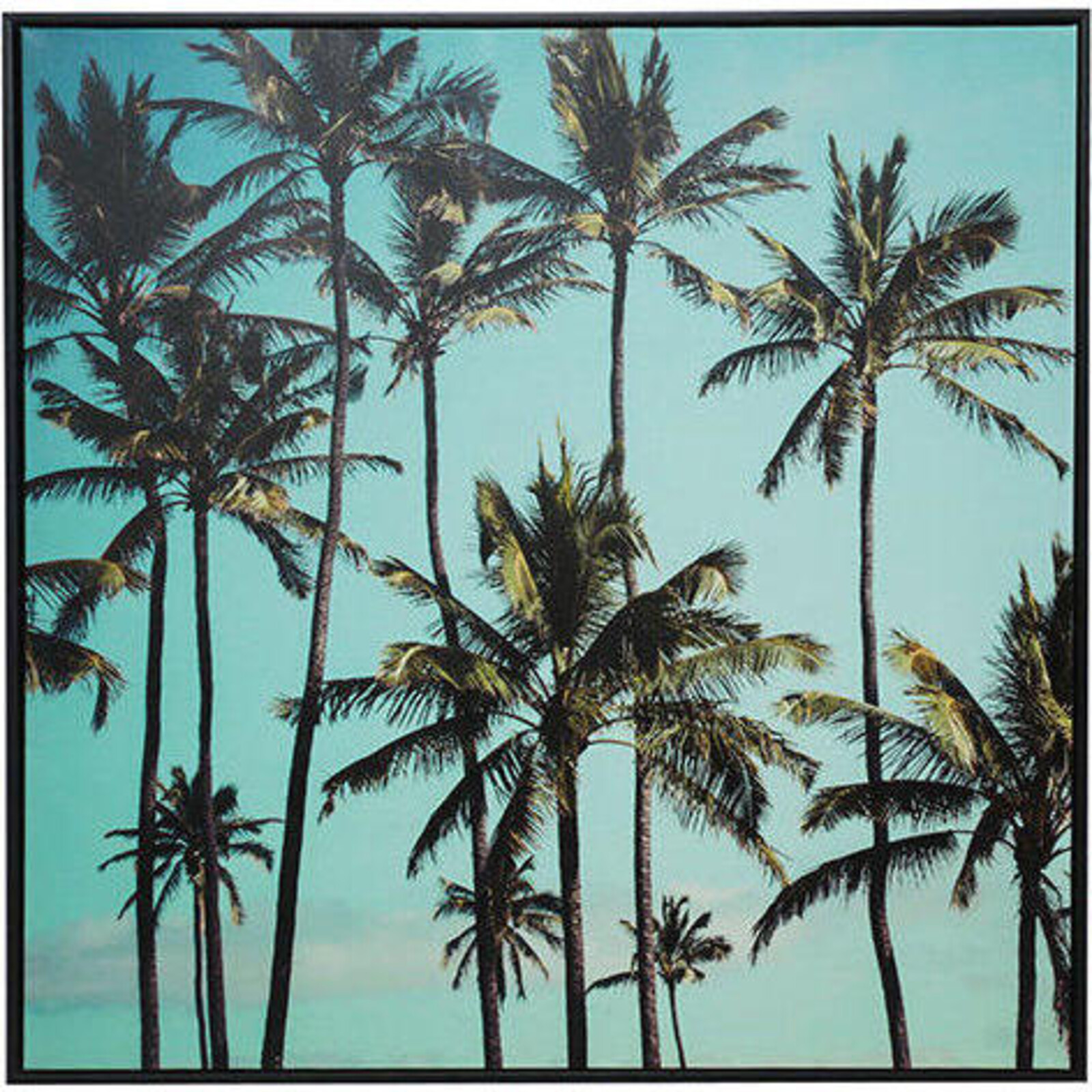 Framed Print Island Palms