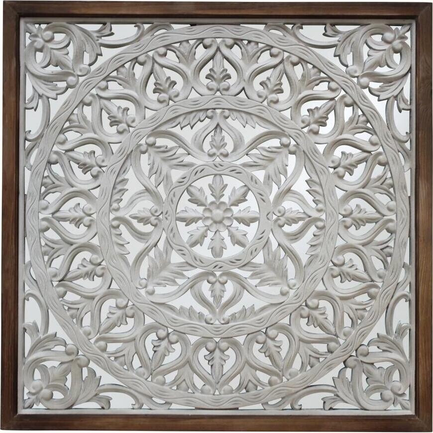 Wall Art Mirror Petal Mandala 