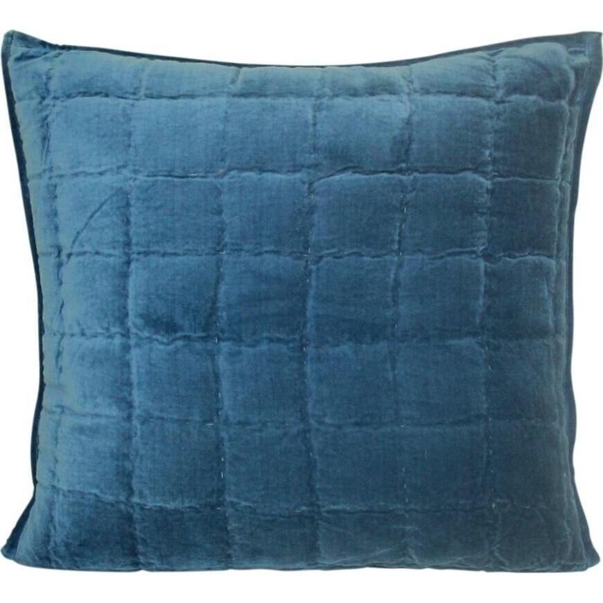 Cushion Washed Velvet navy