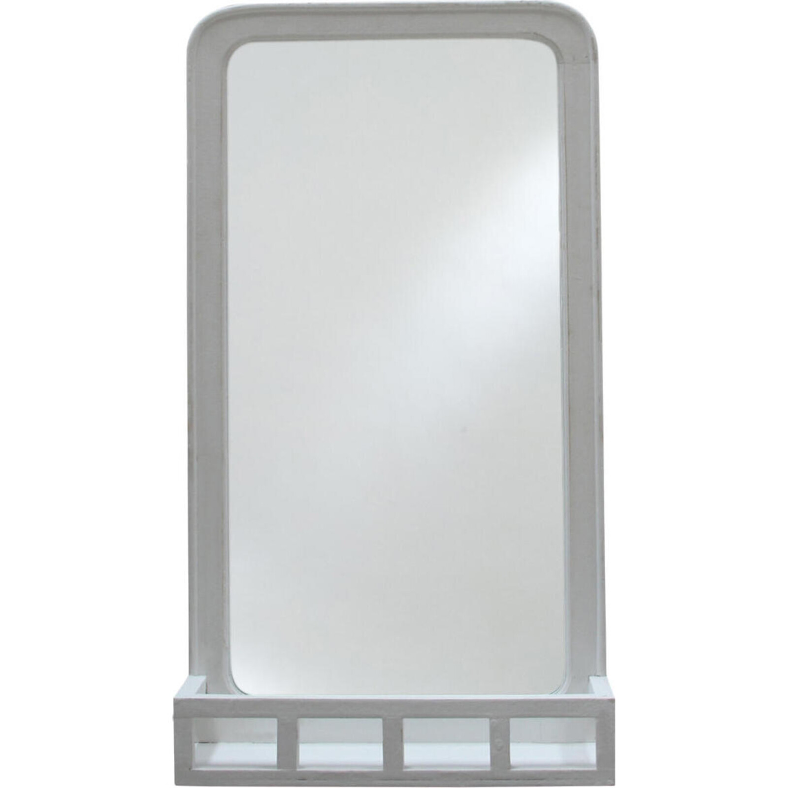 Mirror with ShelfWhite