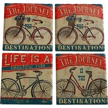 Coasters Bicycle Journey S/4