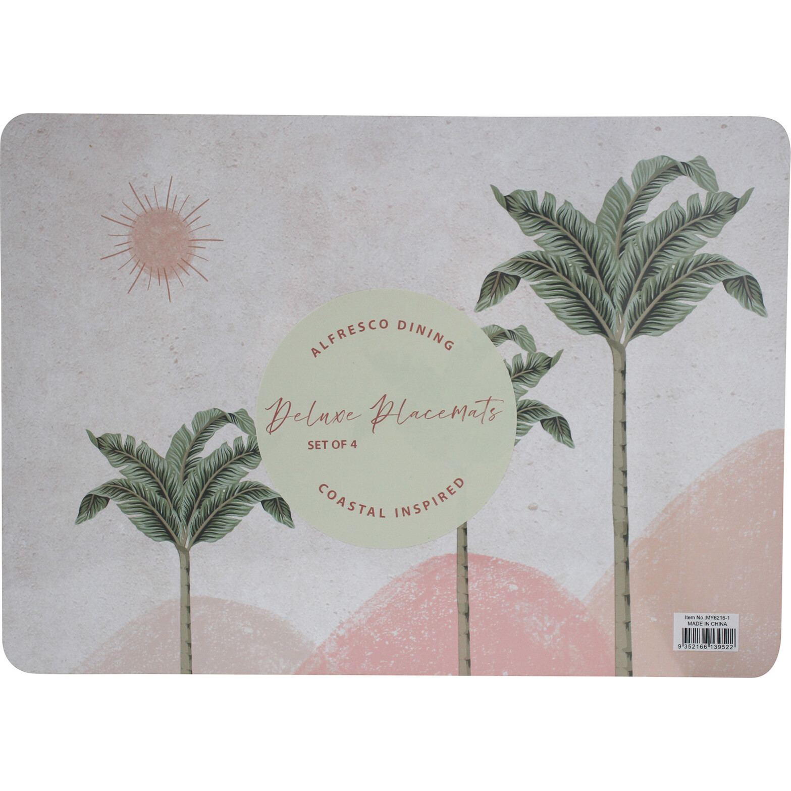 Placemats S/4 Havana Palm