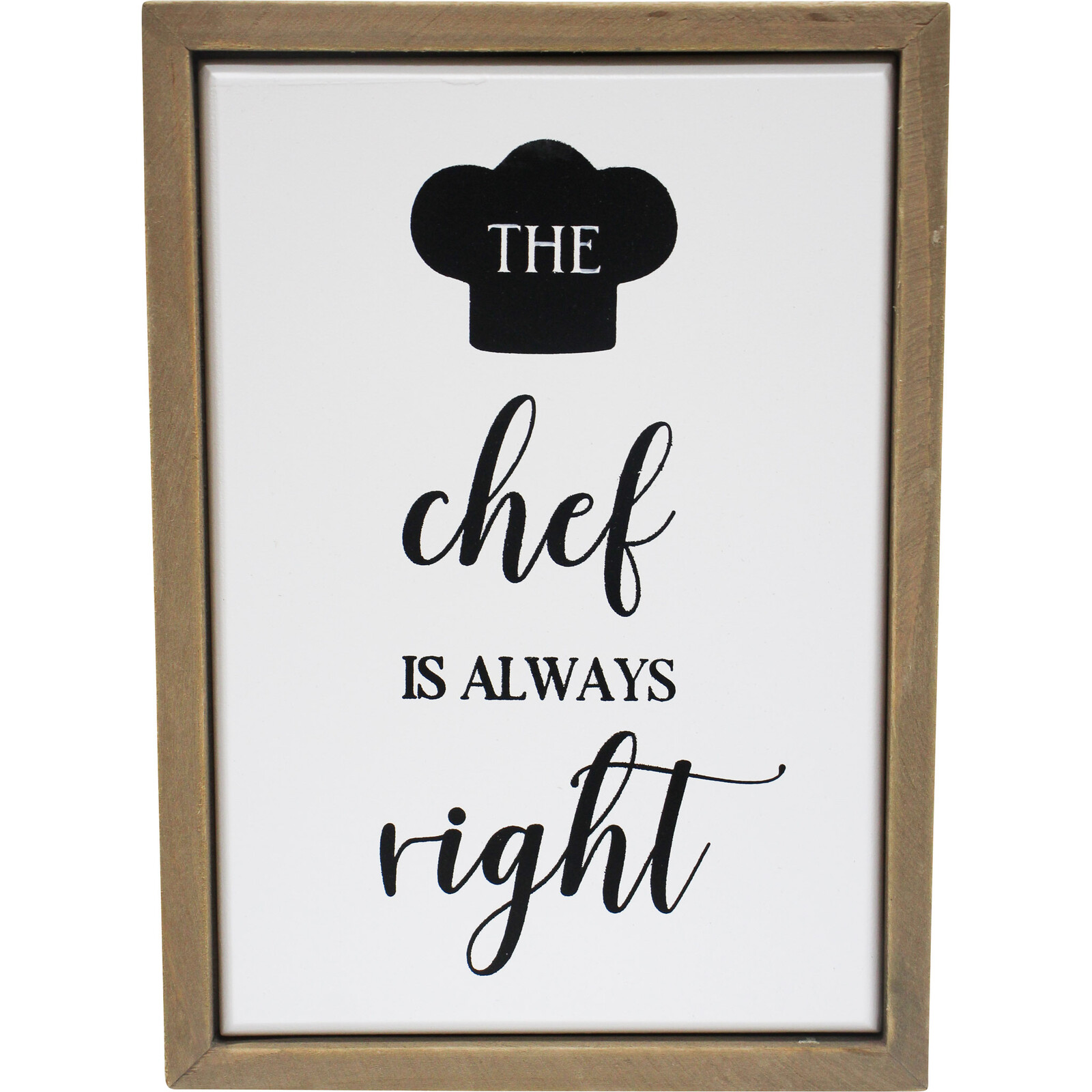 Sign Chef  Right