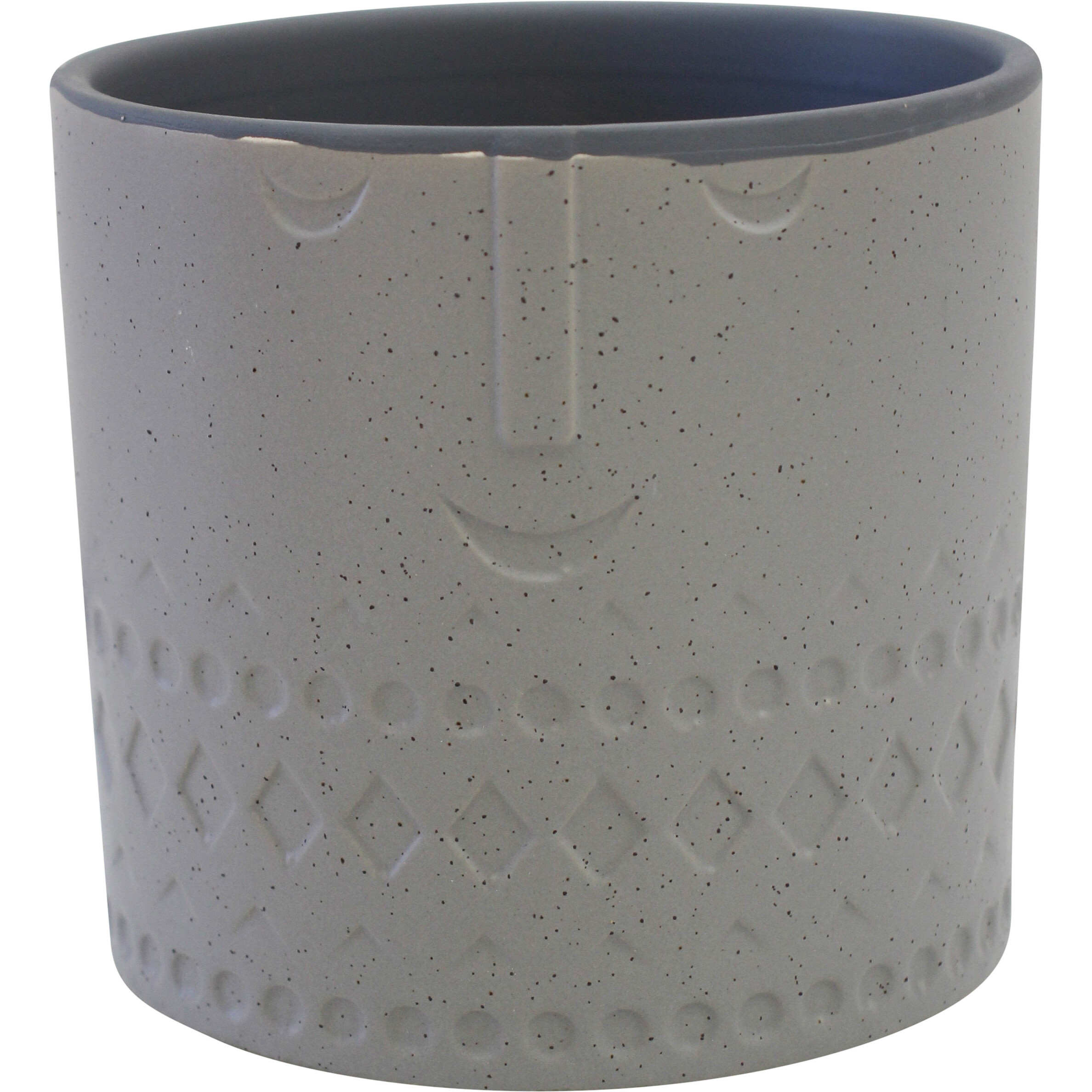 Planter Moai Grey