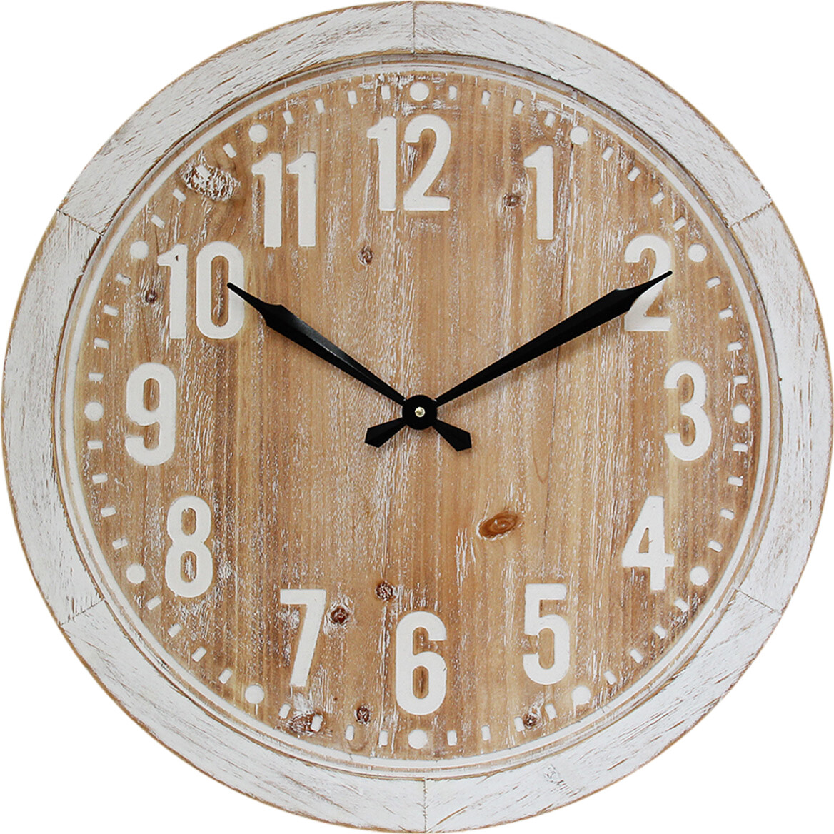 Clock Hamptons White 60cm