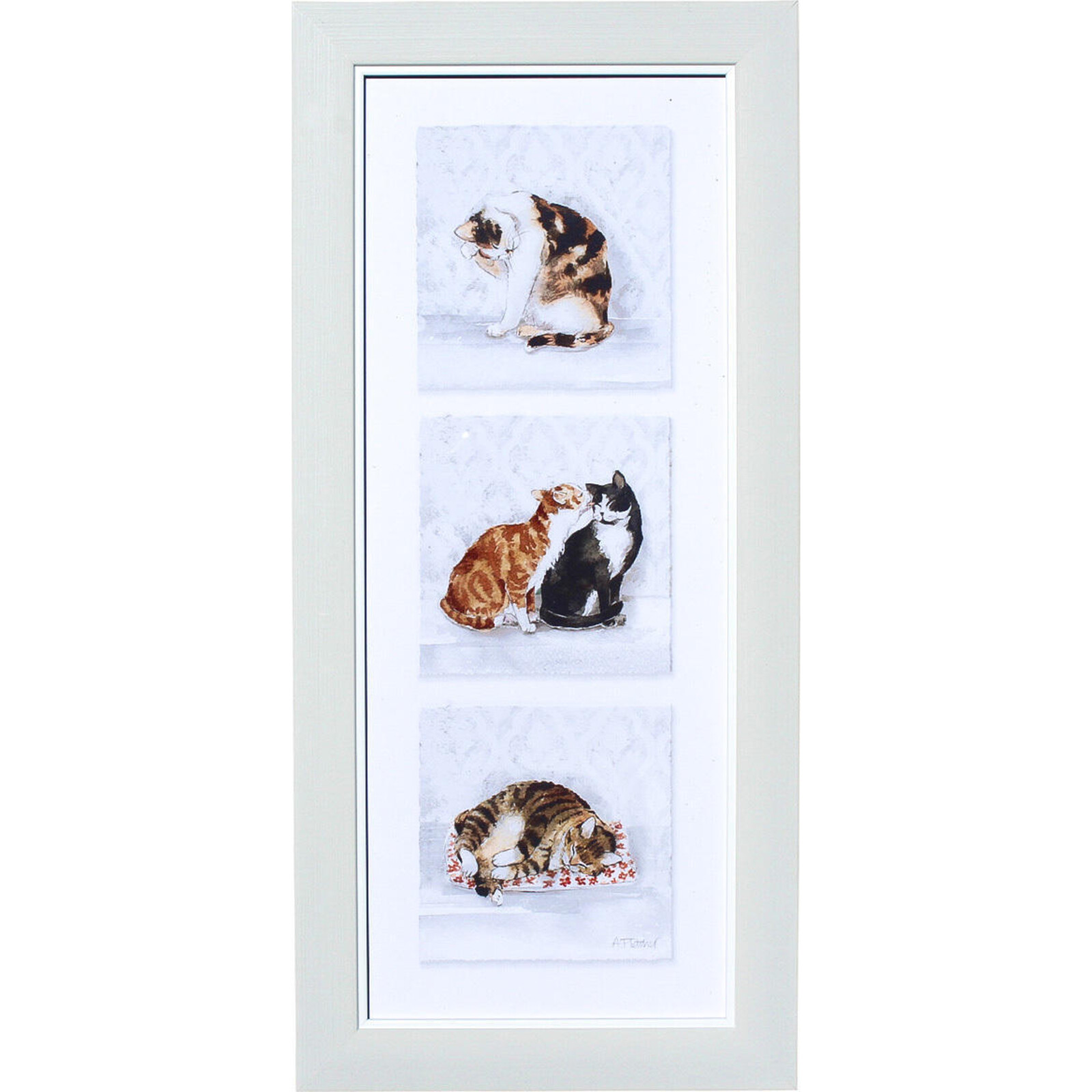 Framed Print Cat Stories