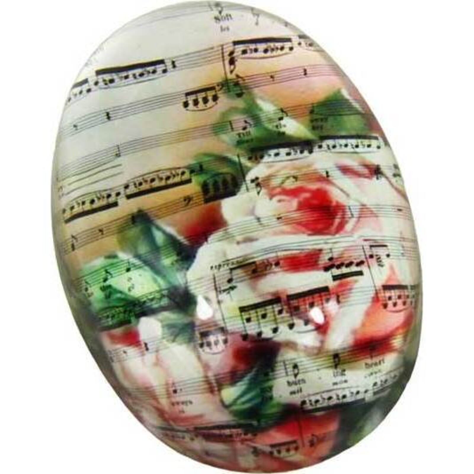 Paperweight Rose Music