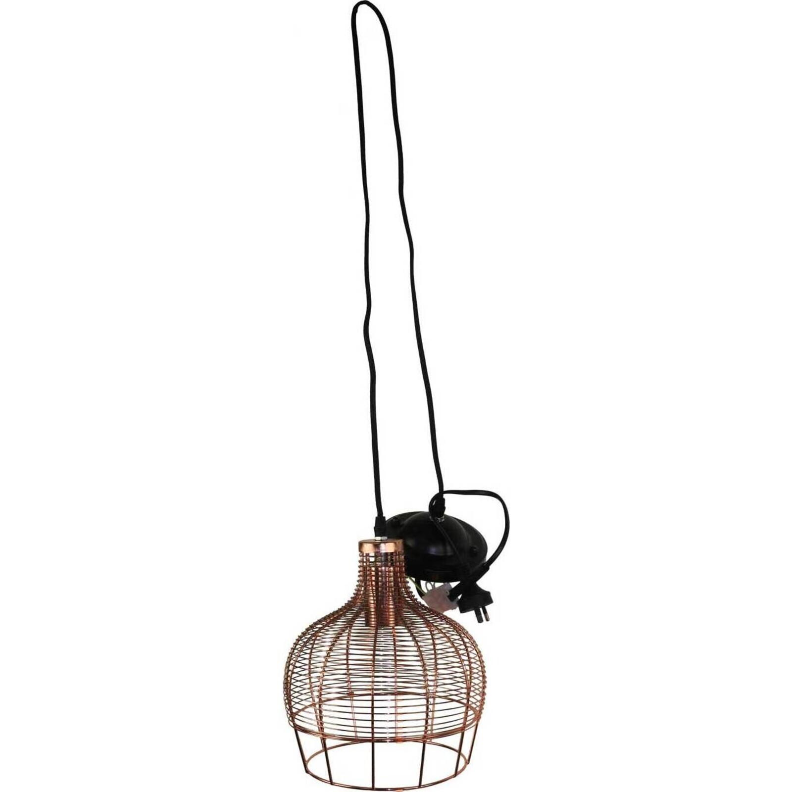 Hanging Lamp Fille Line Copper