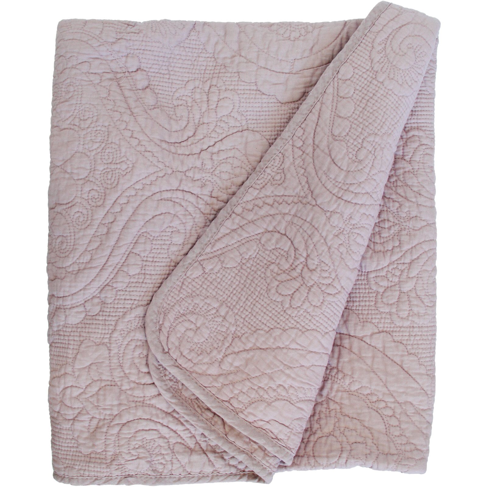 Quilted Throw/ Bedspread Rouge