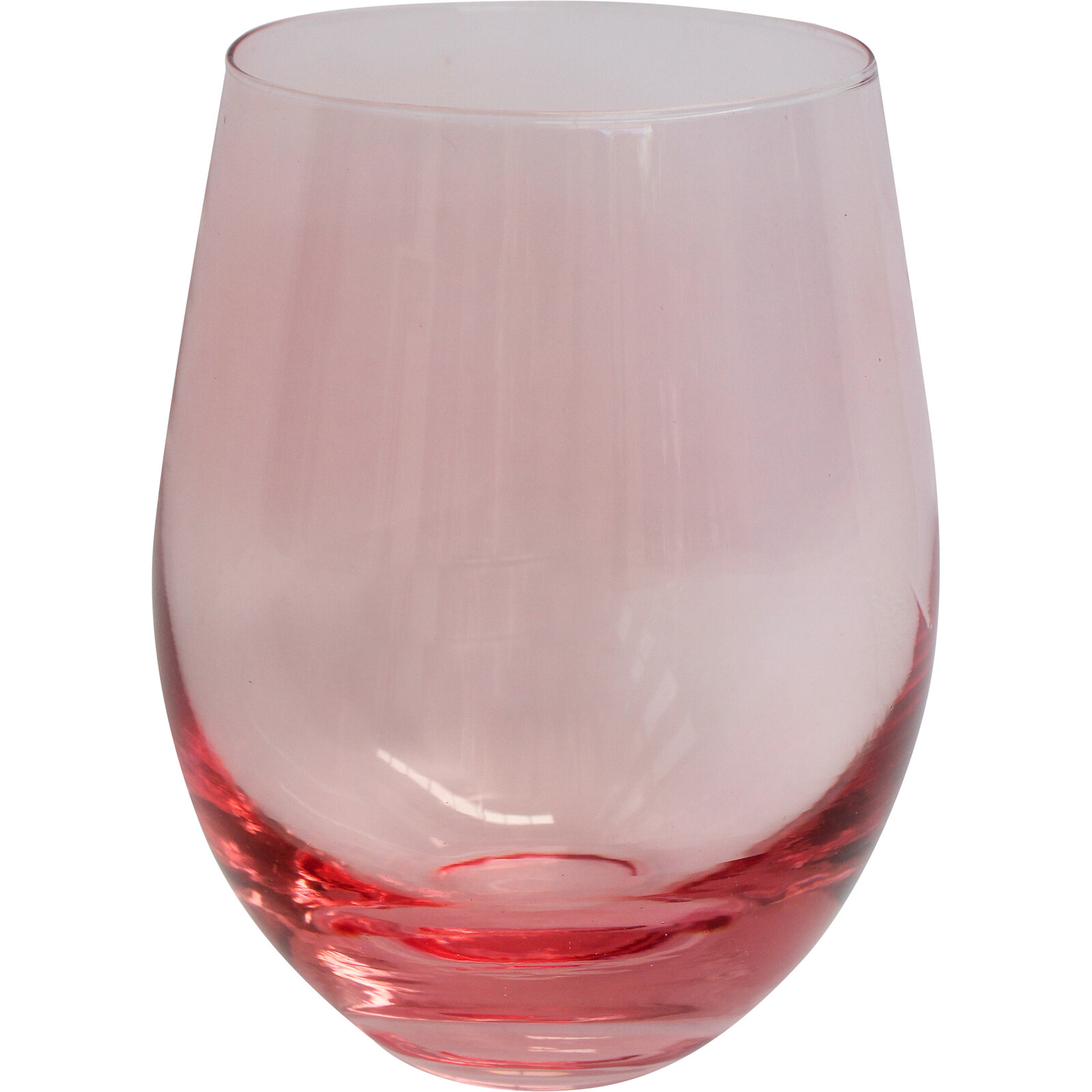 Water/ Wine Glass Blush /Rose