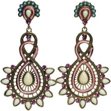 Drop Earring Caru Pink