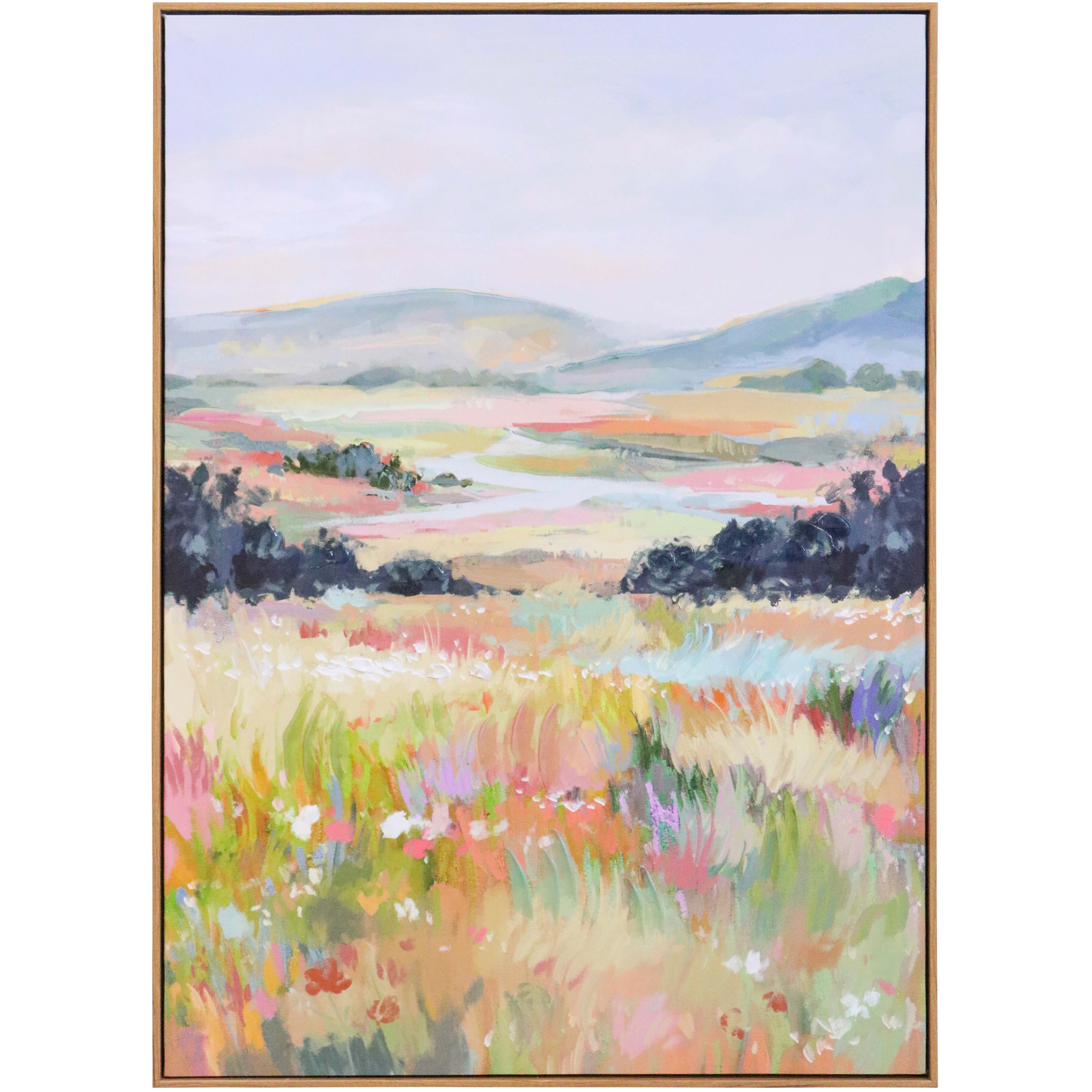 Framed Canvas Countryside