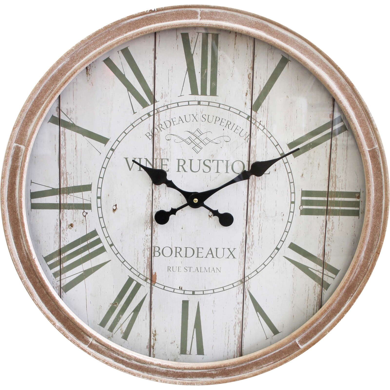 Clock Rustique Olive 60cm