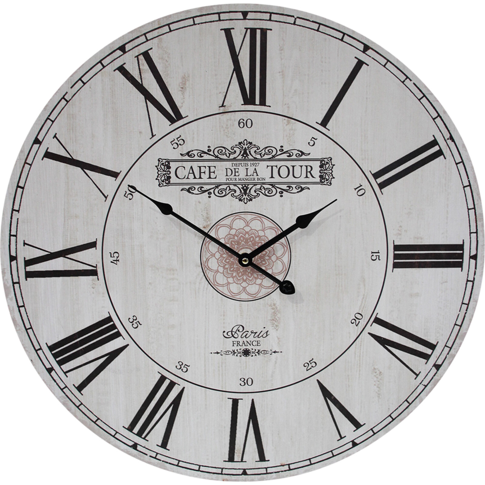 Clock Café Paris 58cm