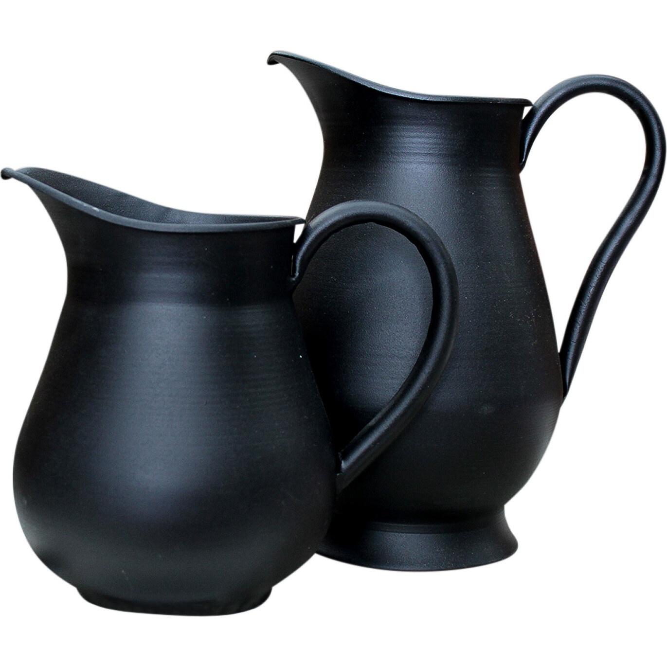 Jug Lrg Matt Black