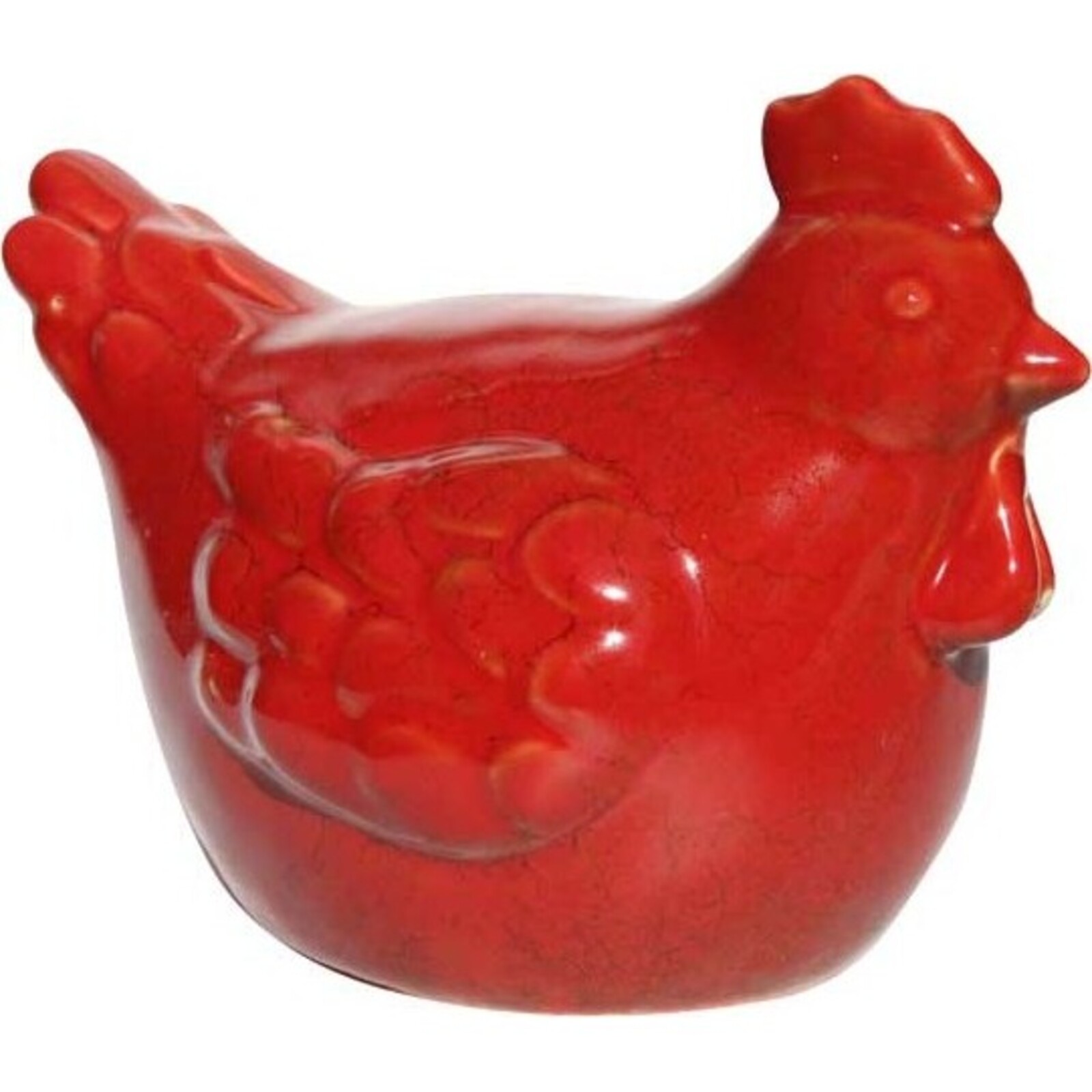 Sitting Chicken Red