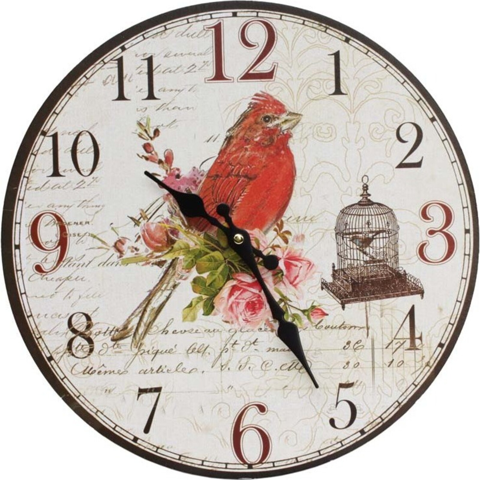 Clock - Letter Bird