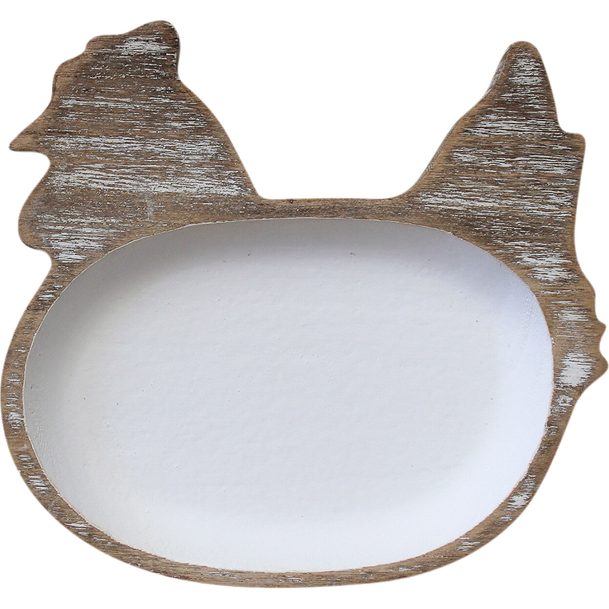 Dish Wooden Hen