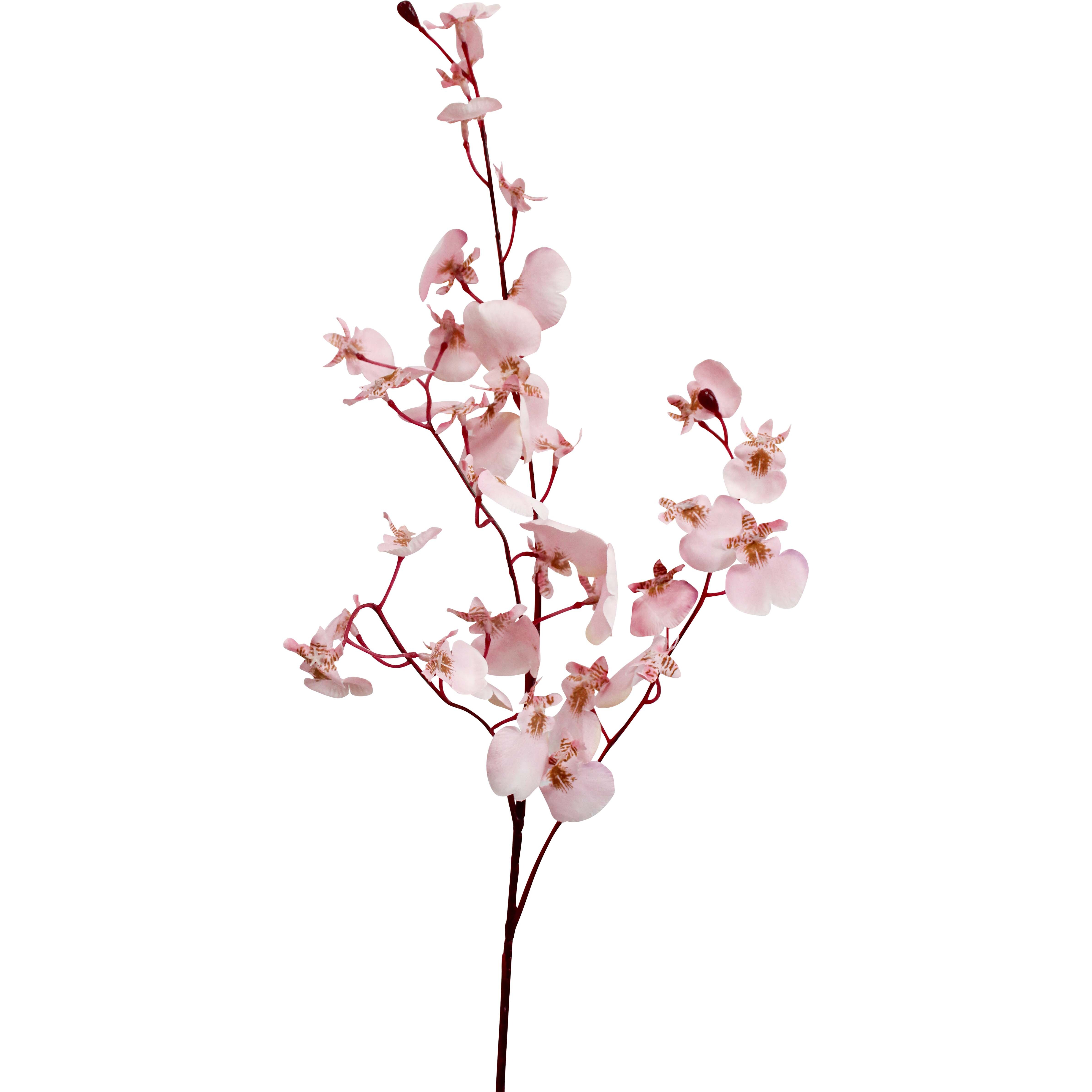 Faux Stem Dancing Orchid Asstd