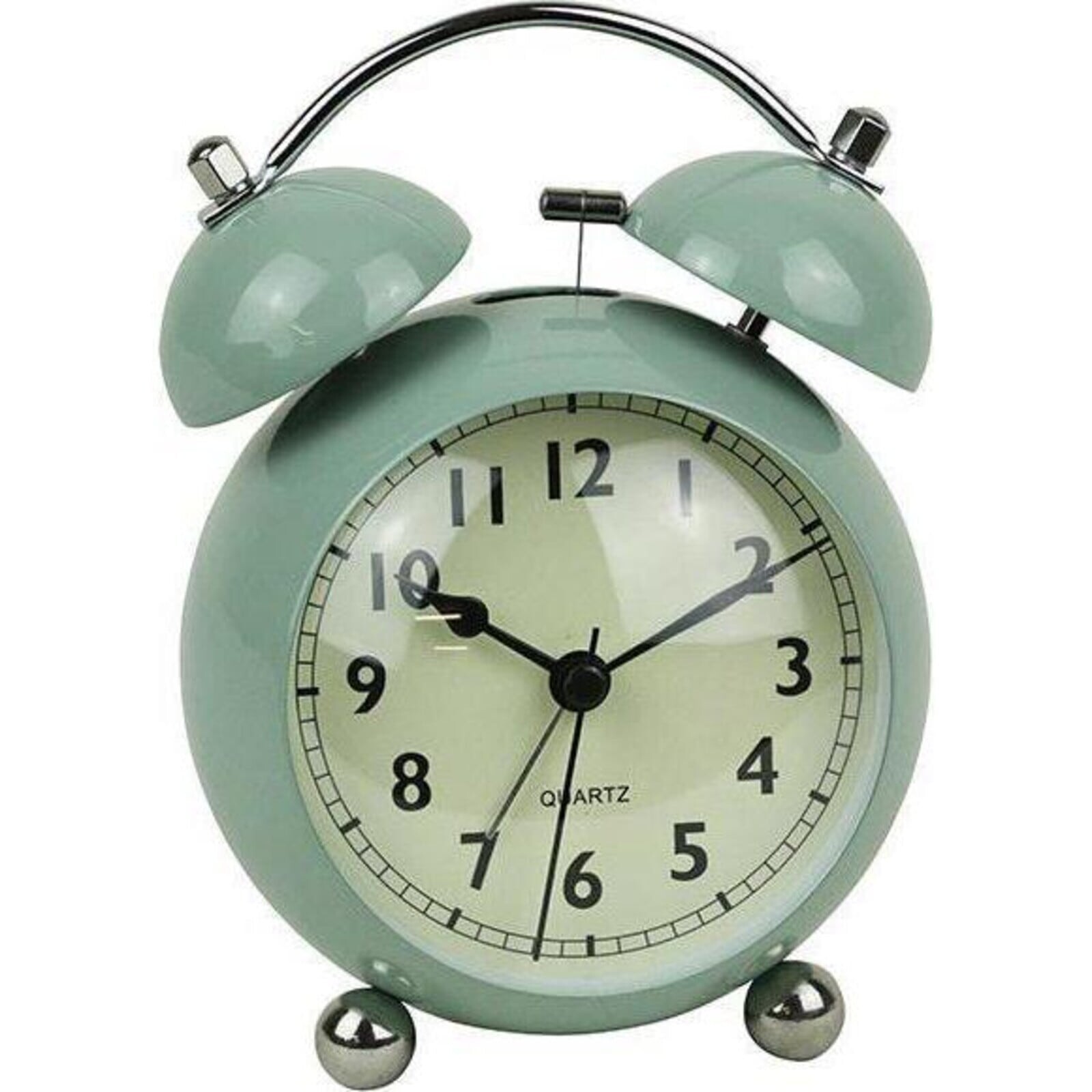 Alarm Clock Curve Pale Teal Large