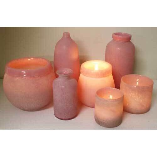 Glass Votive Blush Small