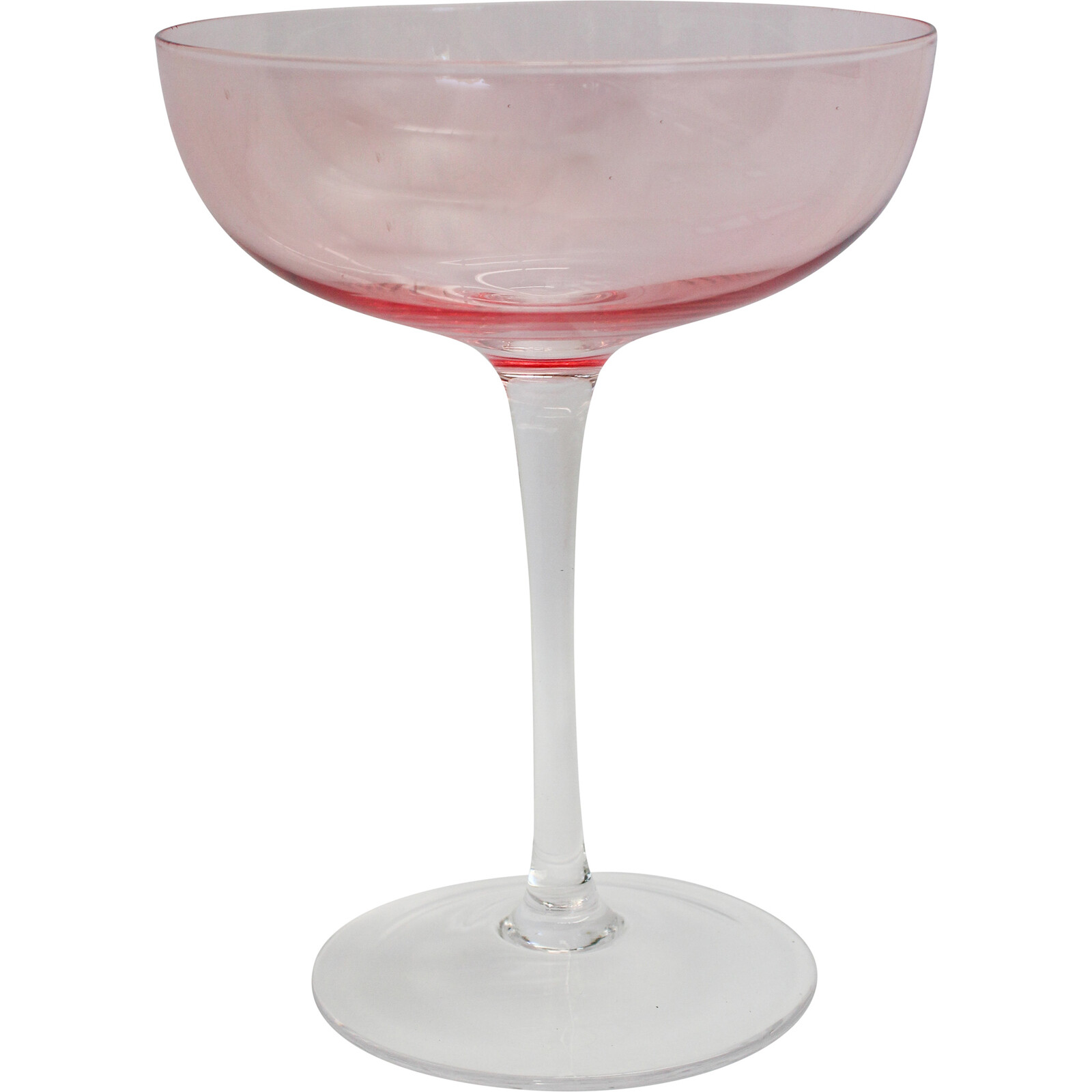 Cocktail Glass Blush/ Rose