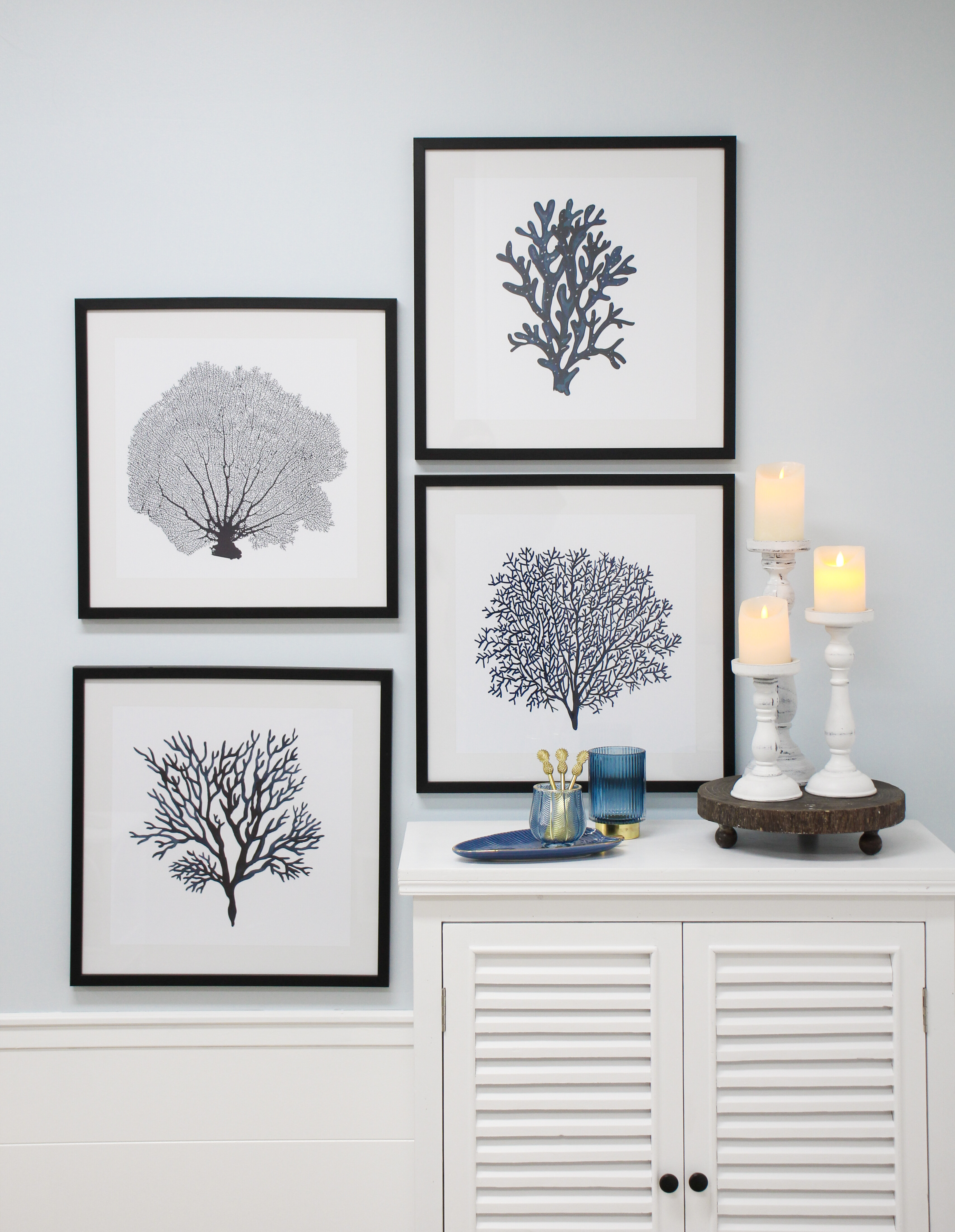 Framed Print Sea Fan 4