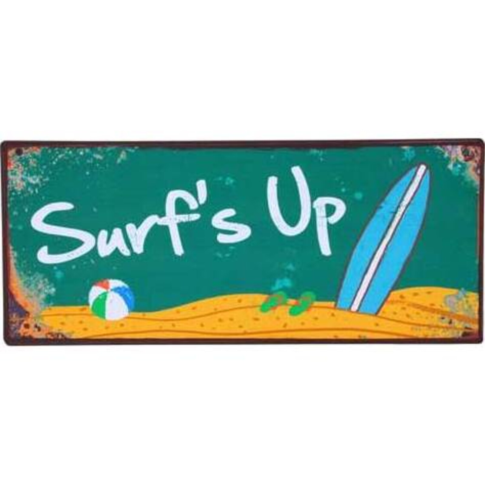 Tin Sign Surf's Up