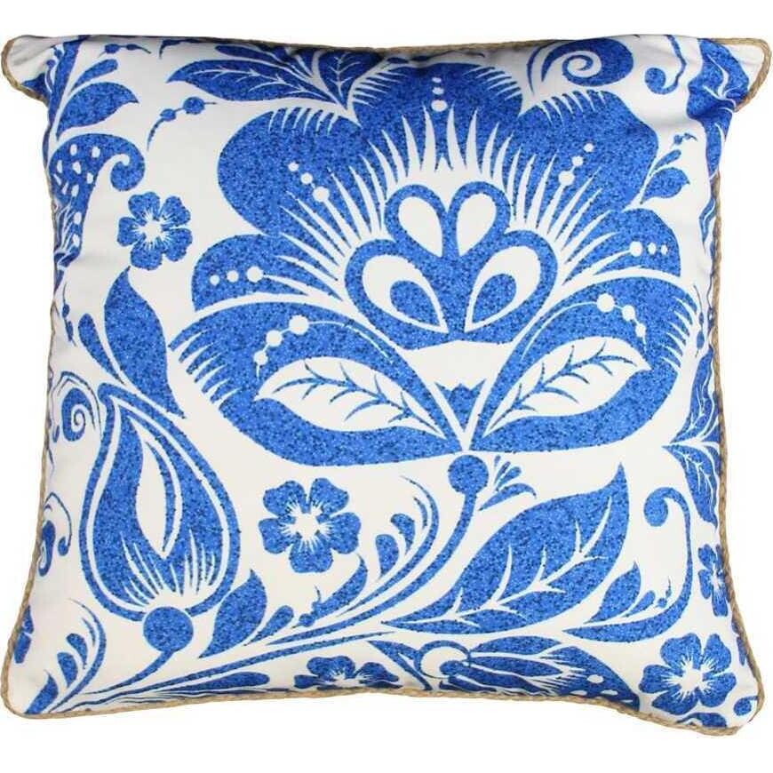 CushionBlue Floral