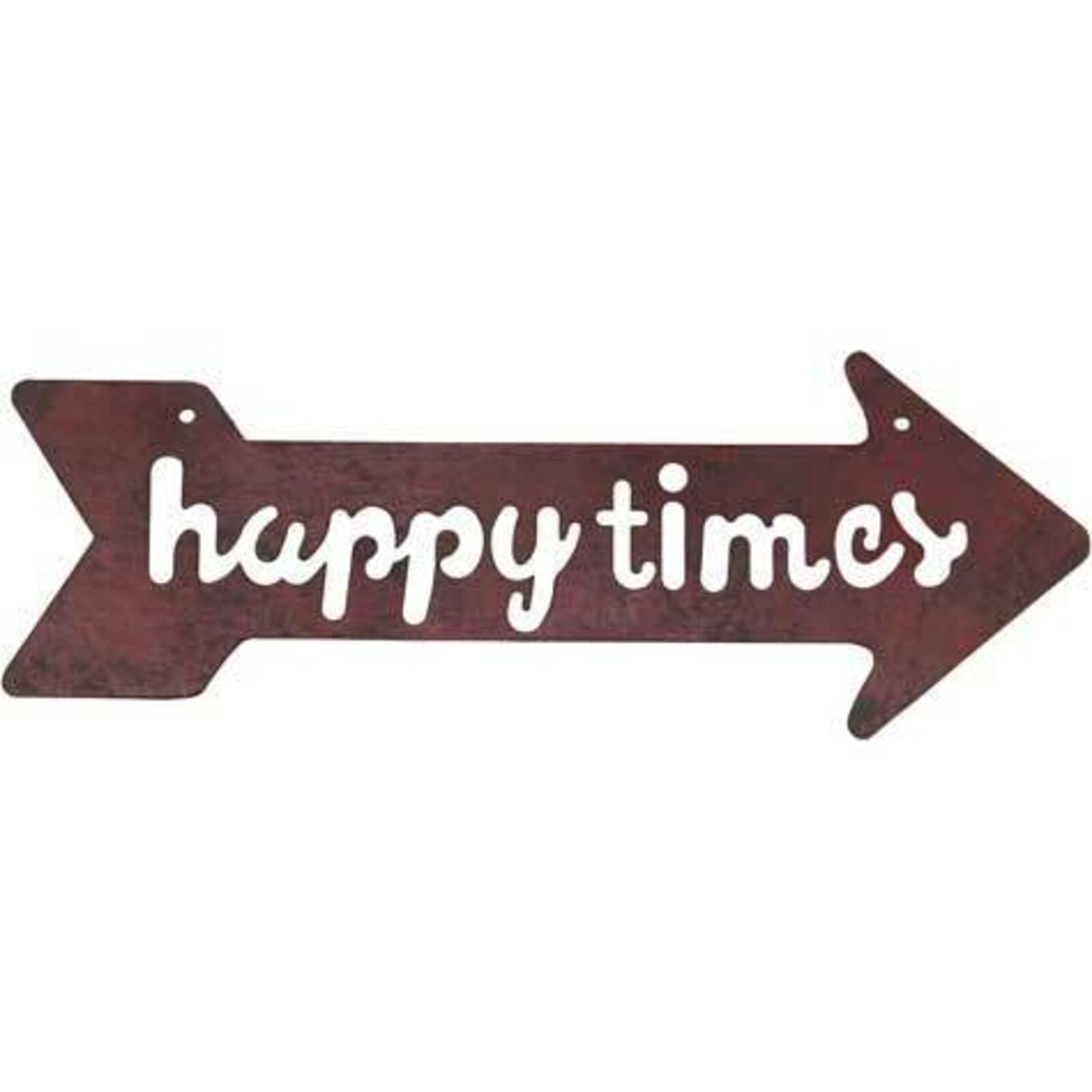 Metal Sign Happy Times