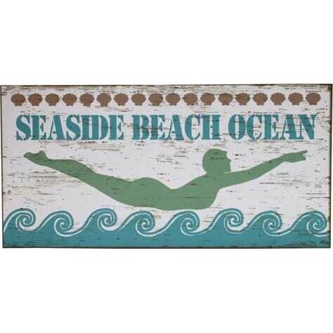 Sign Ocean Swimmer