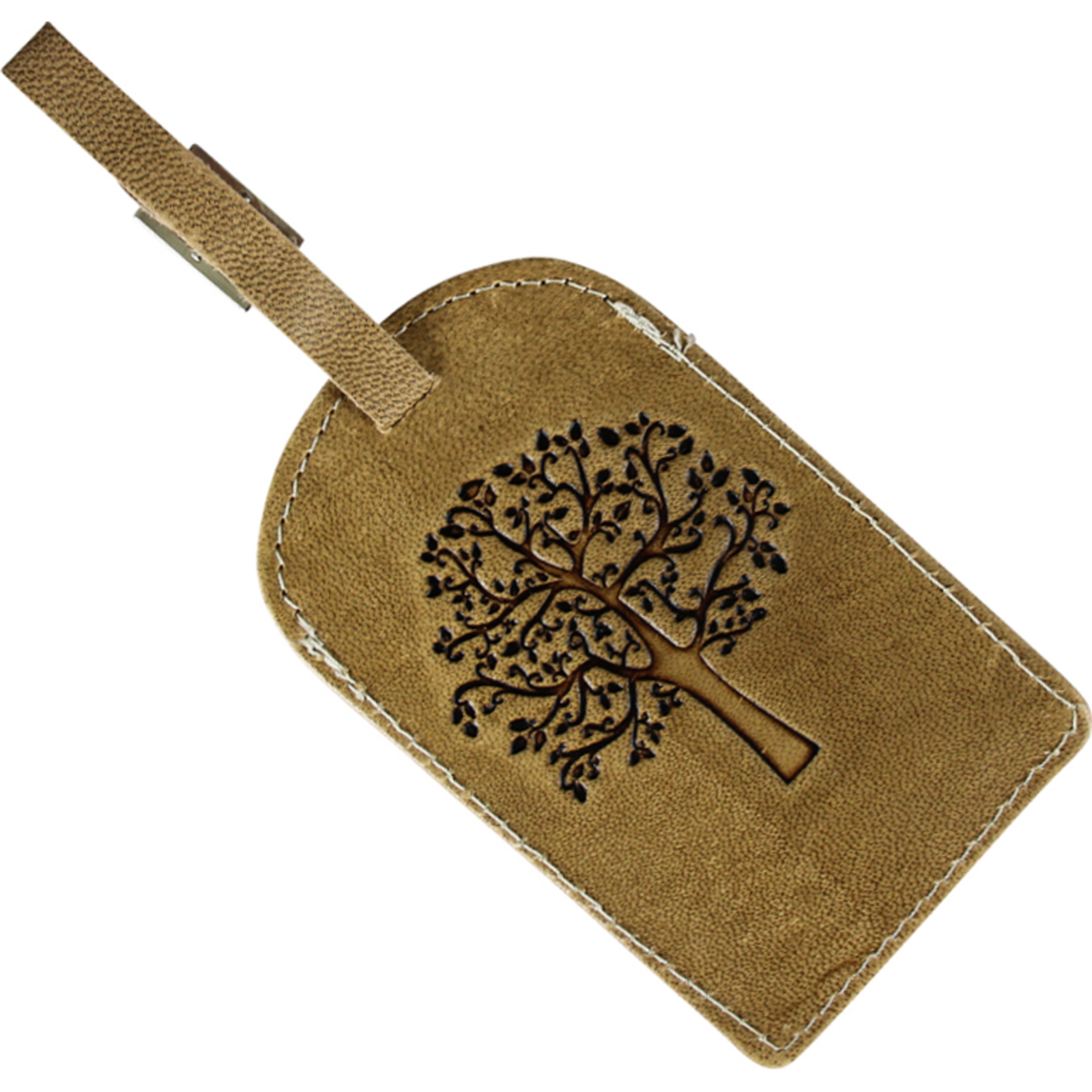 Leather Tag Natural