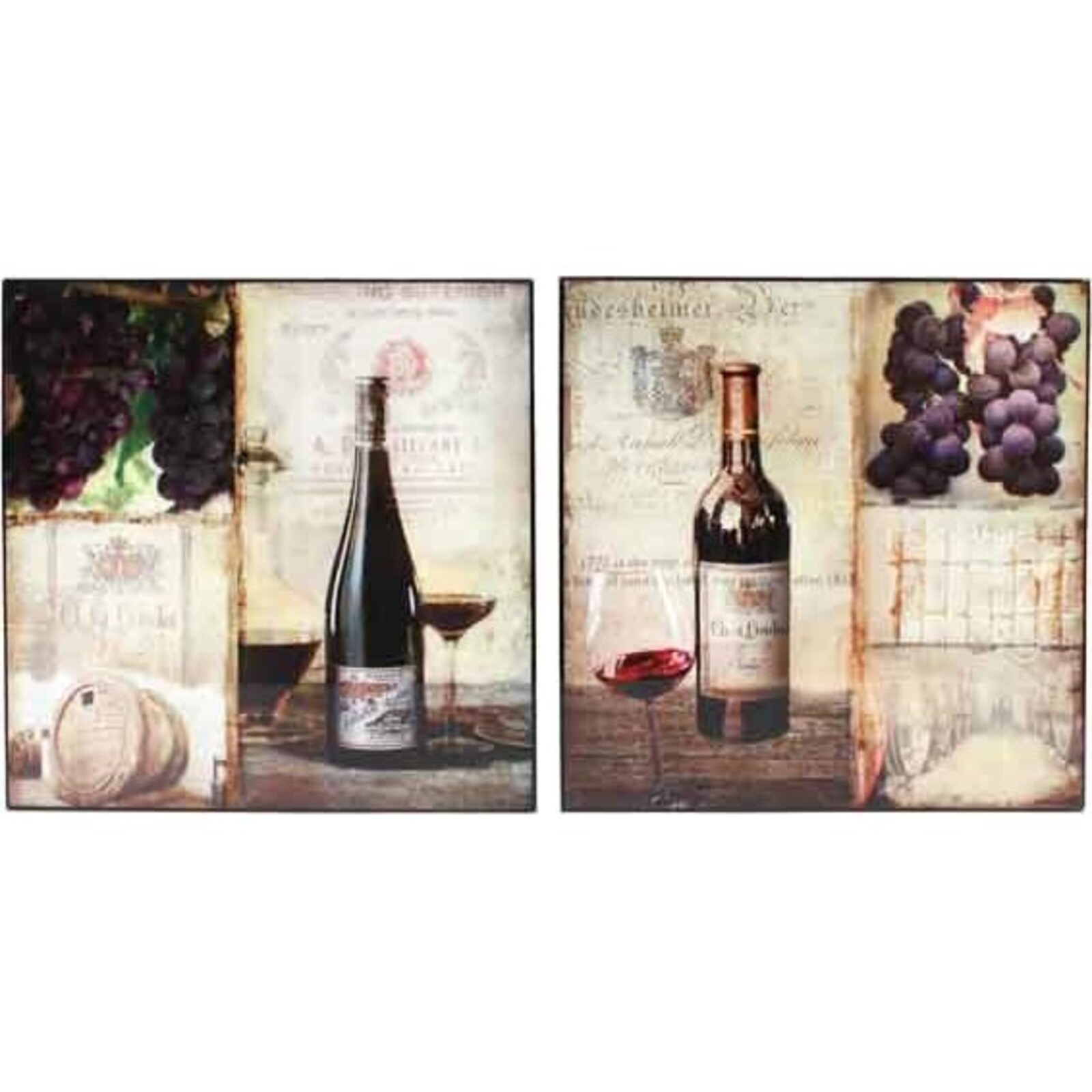 Lacquer Print - Vino Rouge - set 2