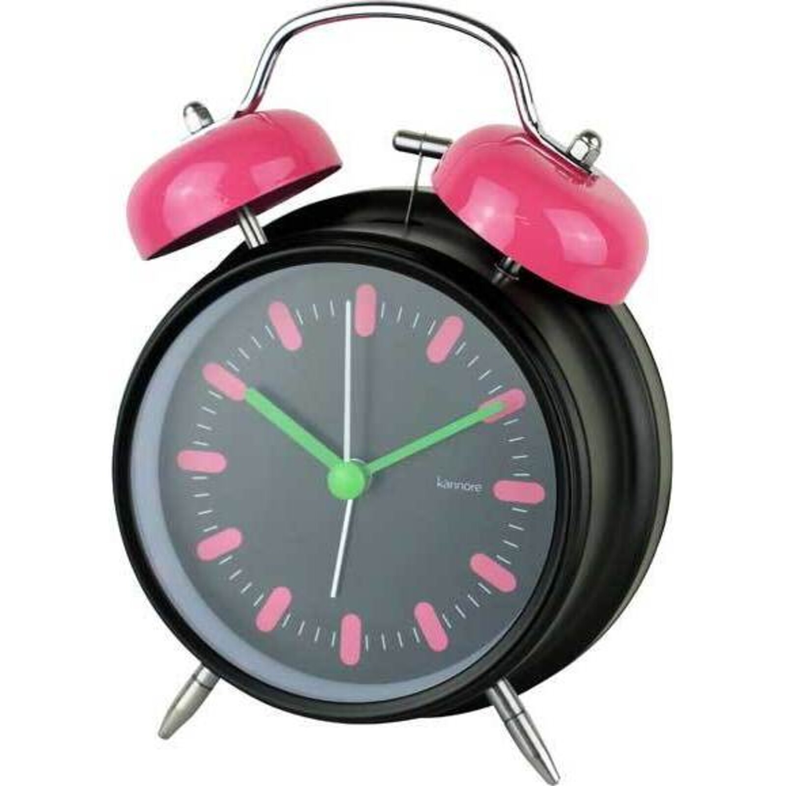 Alarm Clock Pink Bells
