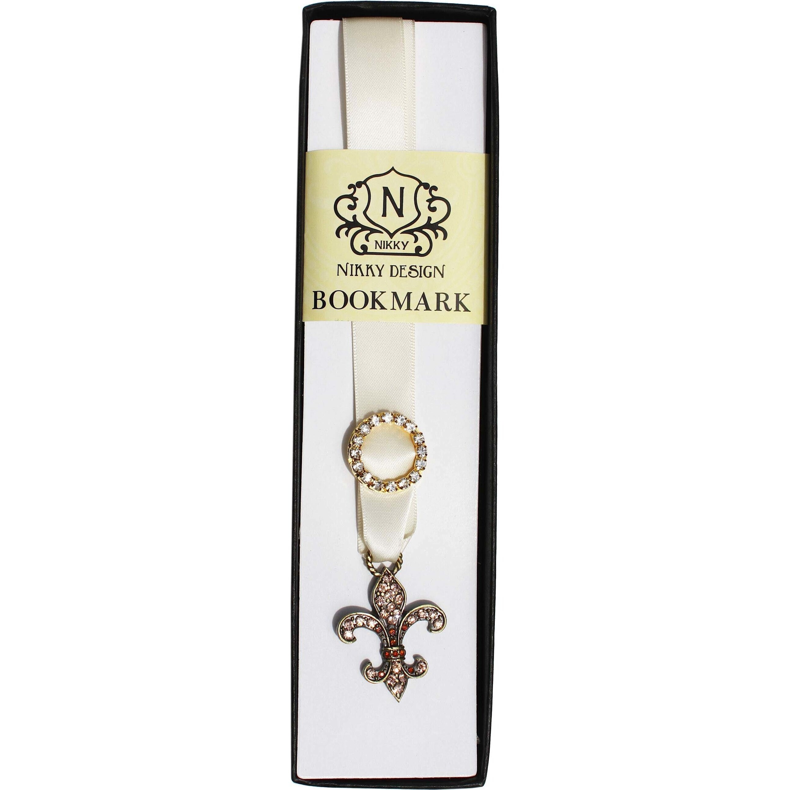 BookMark - Cream Fleur