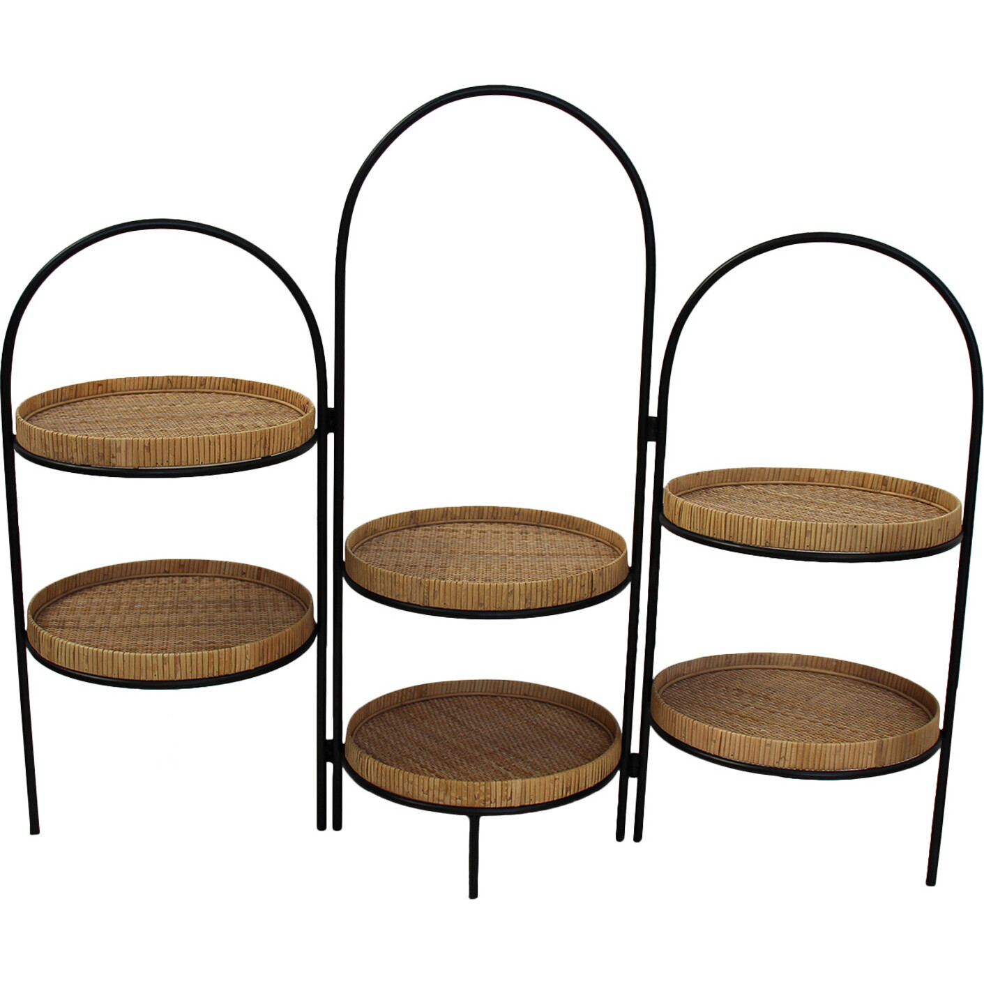 Rattan Centre Piece 6 Lev