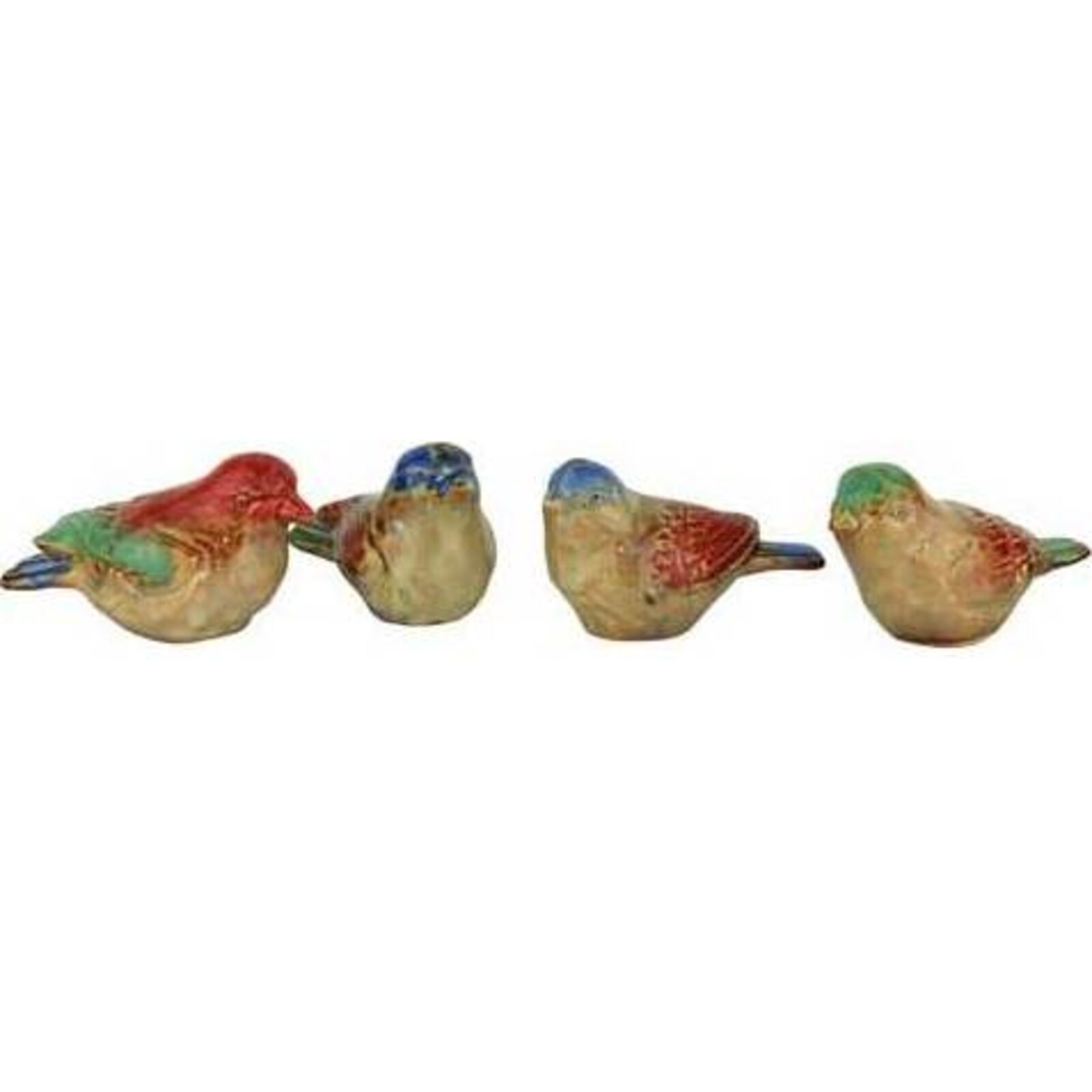 Ceramic Birds S/4