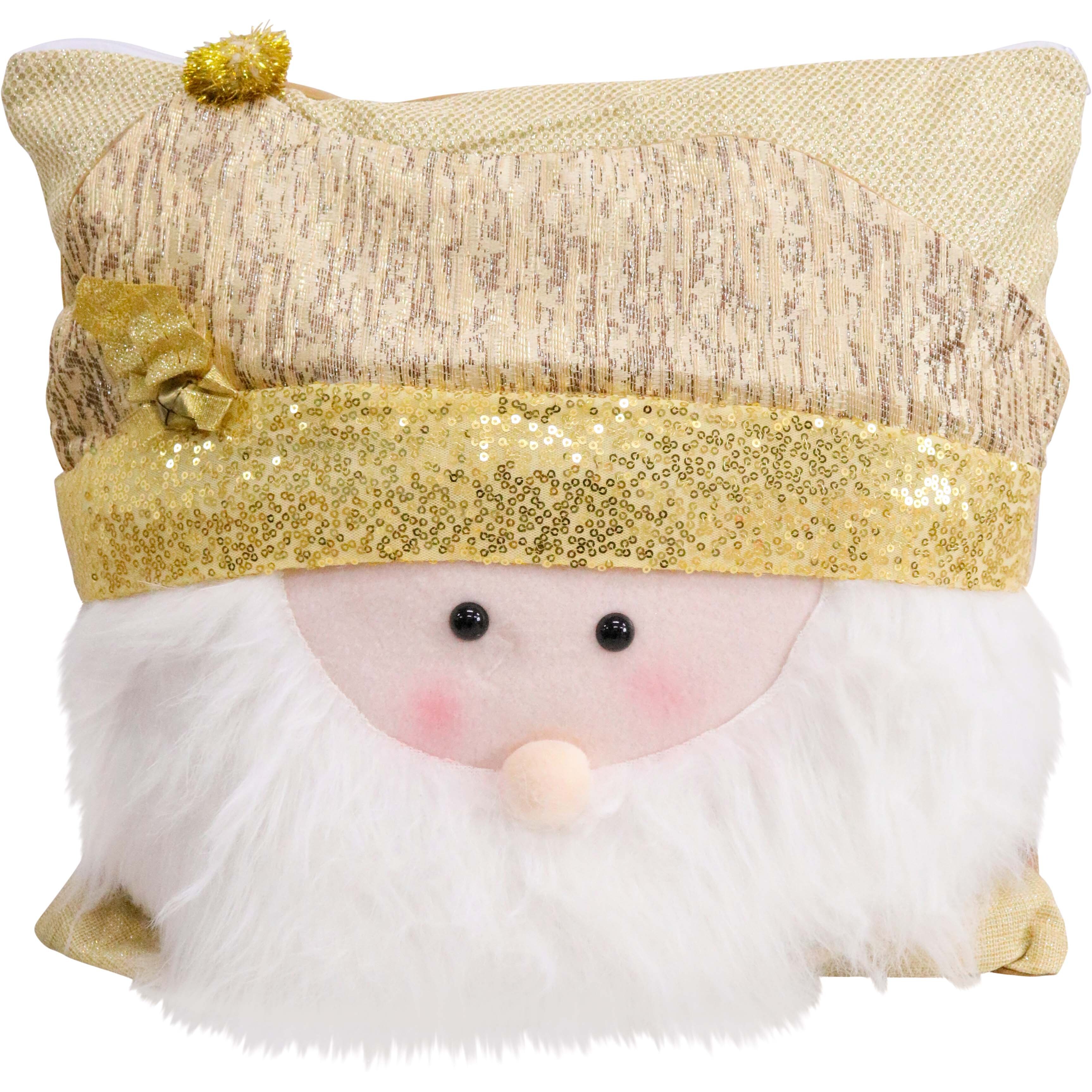 Cushion Santa Gold