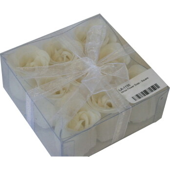 White Flower Soap - Square