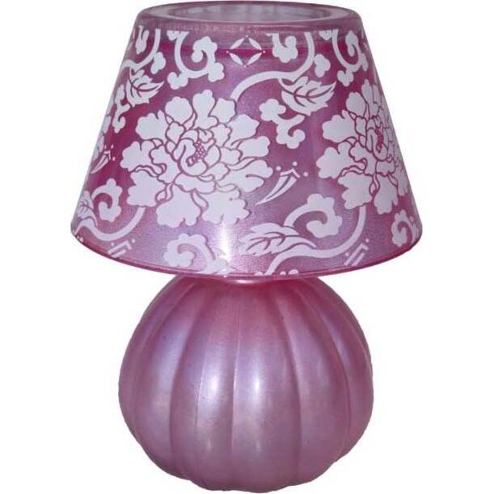 Candle Lamp Peony Pink