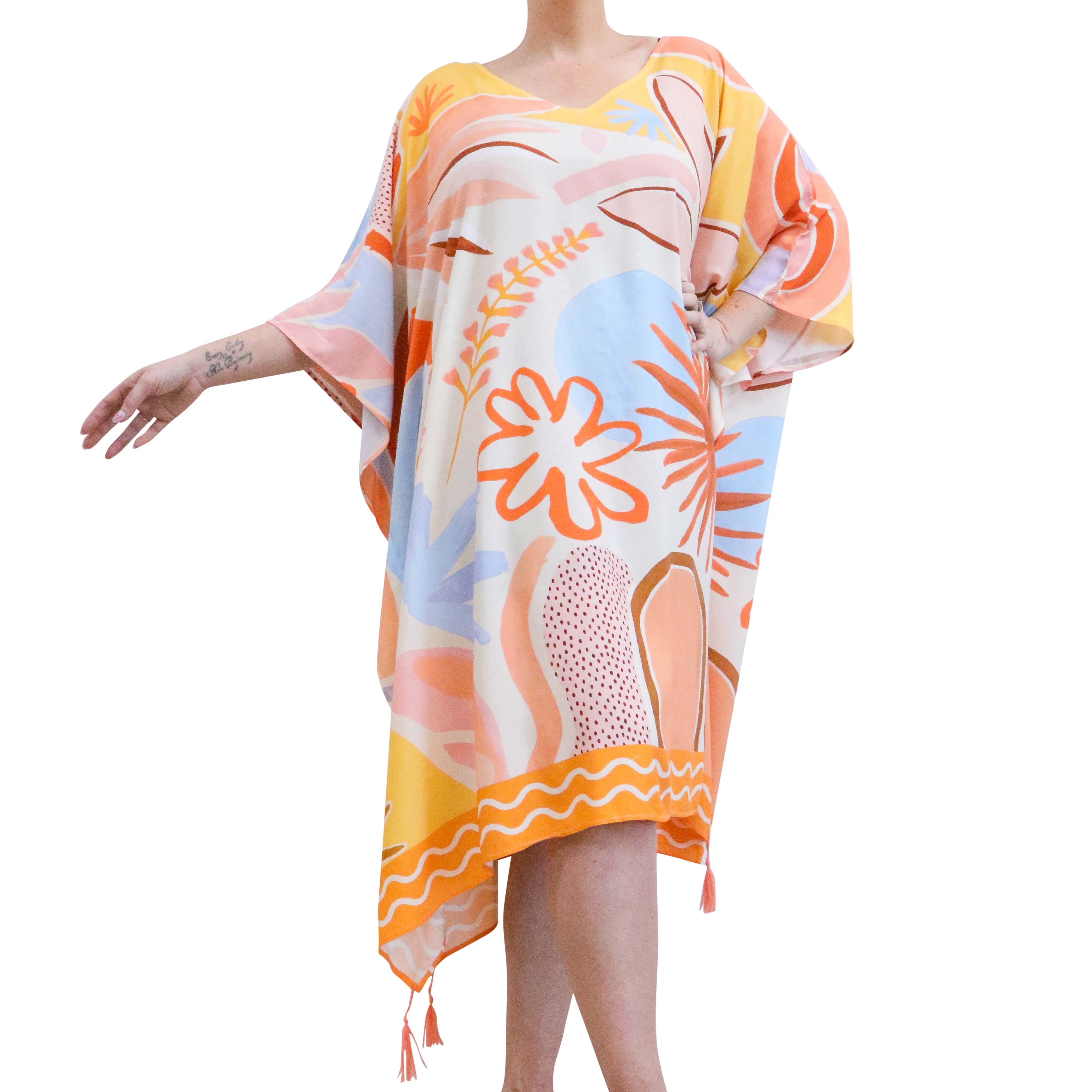 Kaftan Watercolour Splash