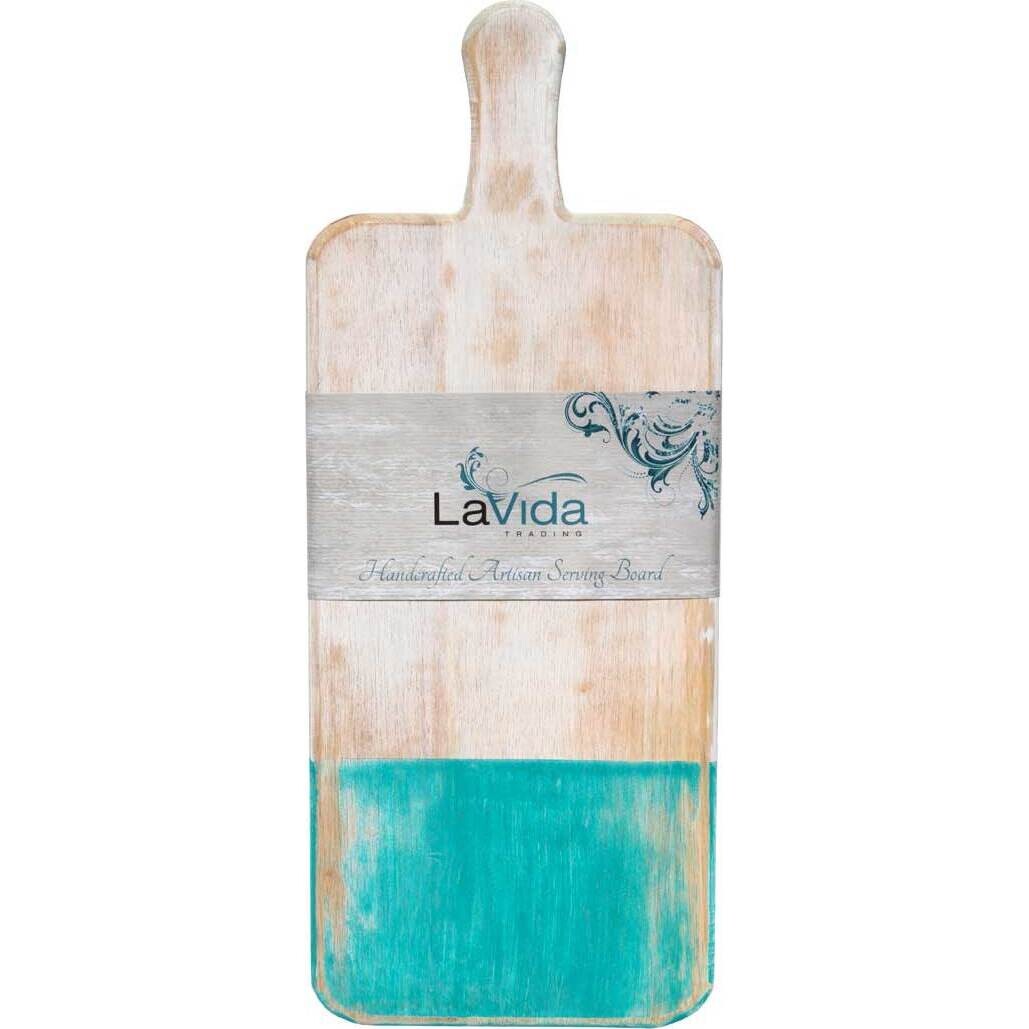 Serving Board Blue Long