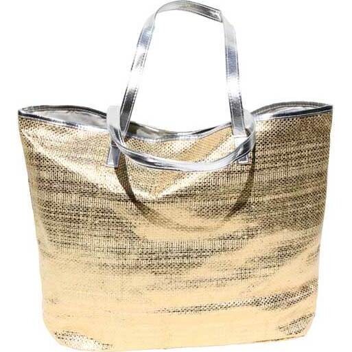 Metallic Bag Vintage Gold Light