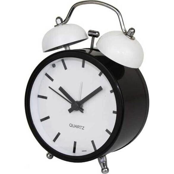 Clock Bold White Small