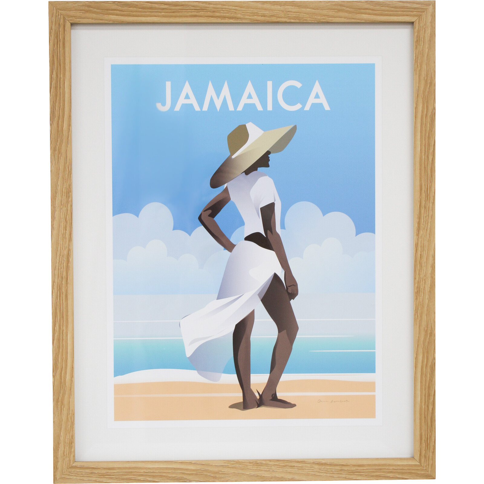 Framed Print Jamaica